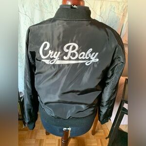 Cry Baby Embroidered Bomber Jacket - Hot Topic Size L